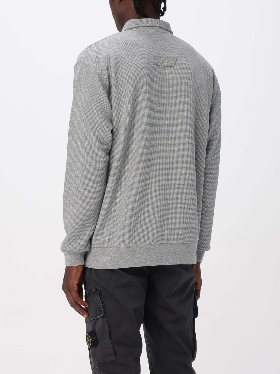 Autry Polo Shirt Men Grey