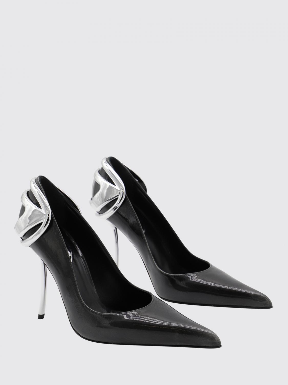 Diesel High Heel Shoes Woman Grey