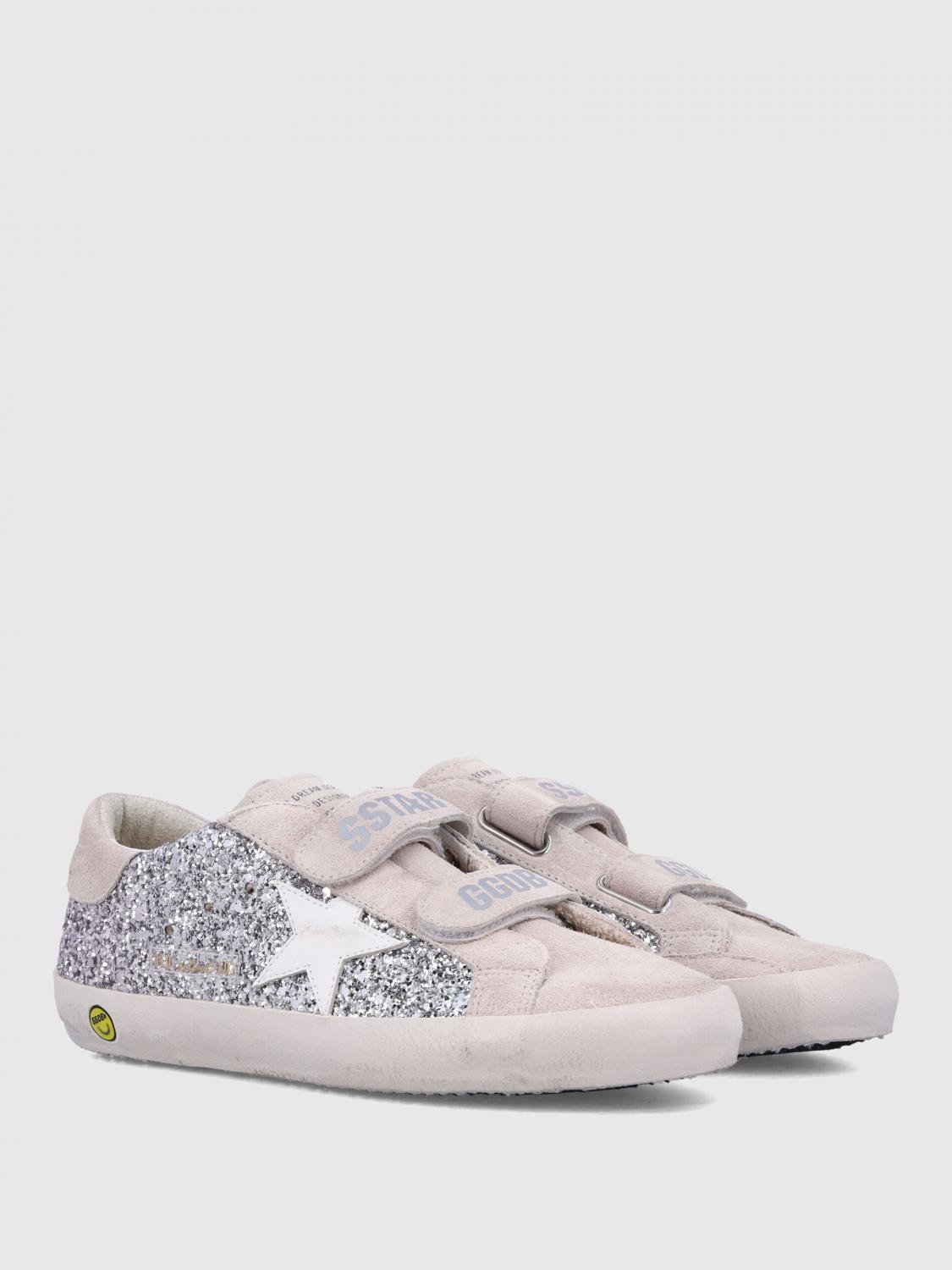 Golden Goose Sneakers Kids Silver