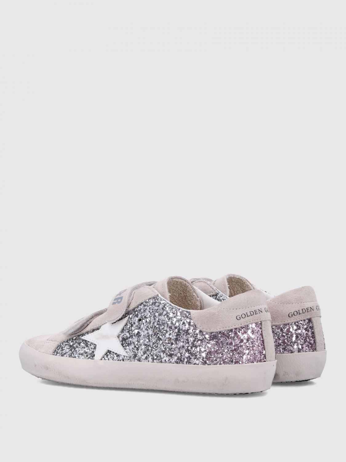 Golden Goose Sneakers Kids Silver