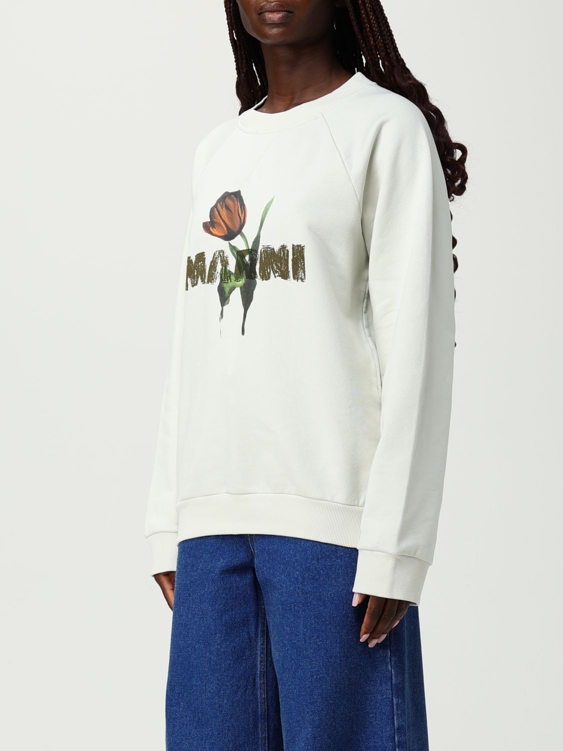 Marni Sweatshirt Woman White