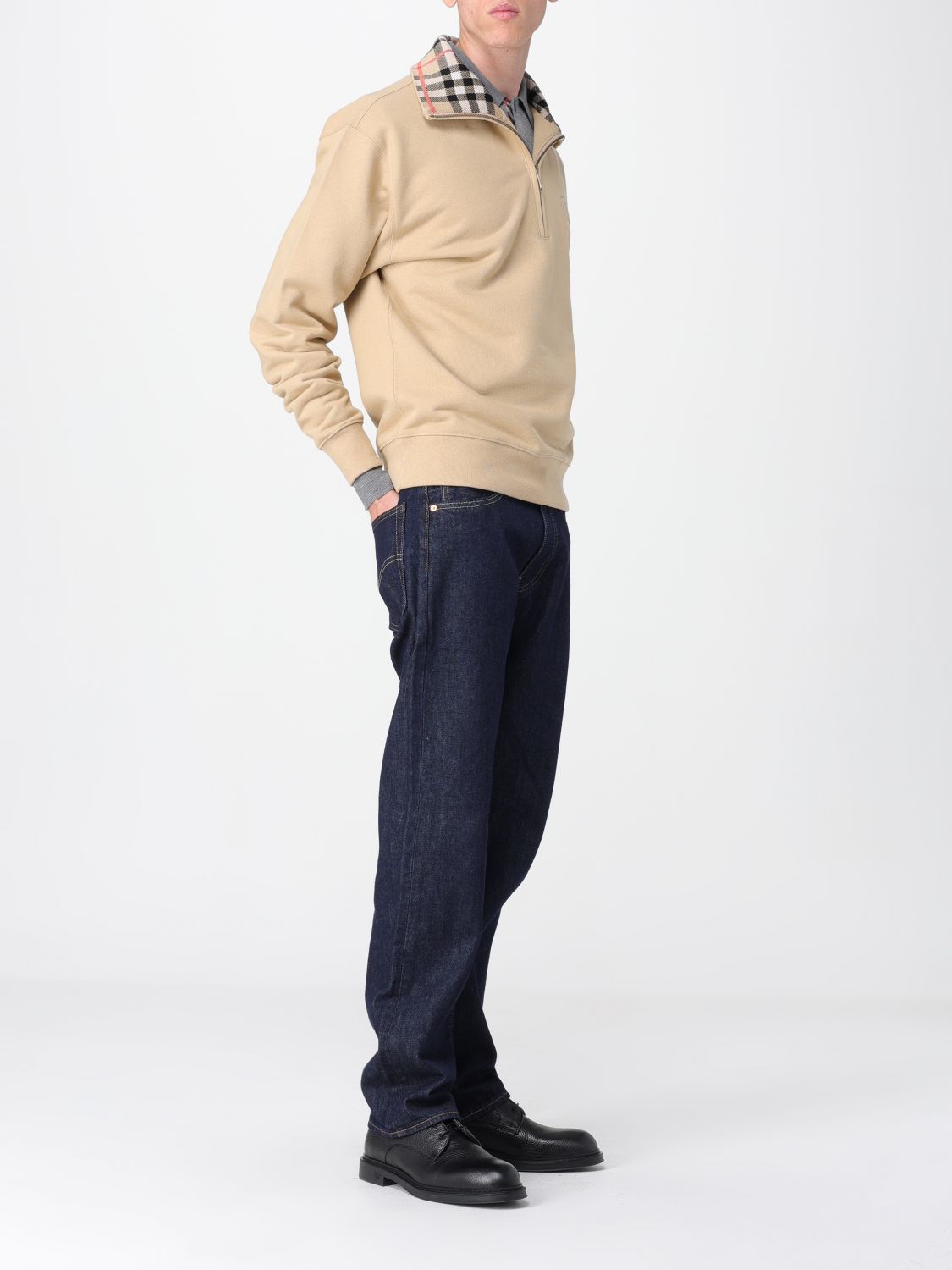 Burberry Sweatshirt Men Nude