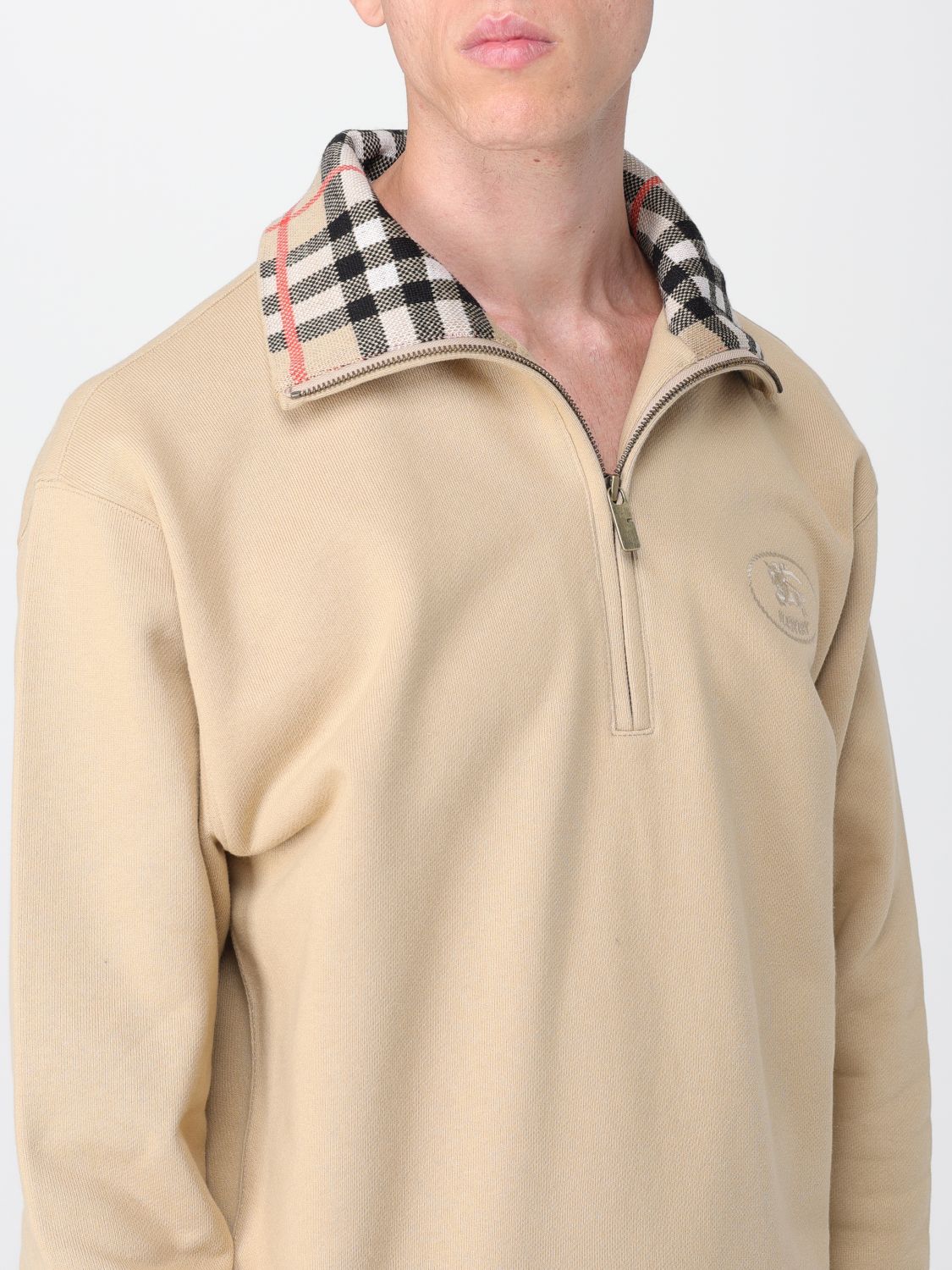 Burberry Sweatshirt Men Nude