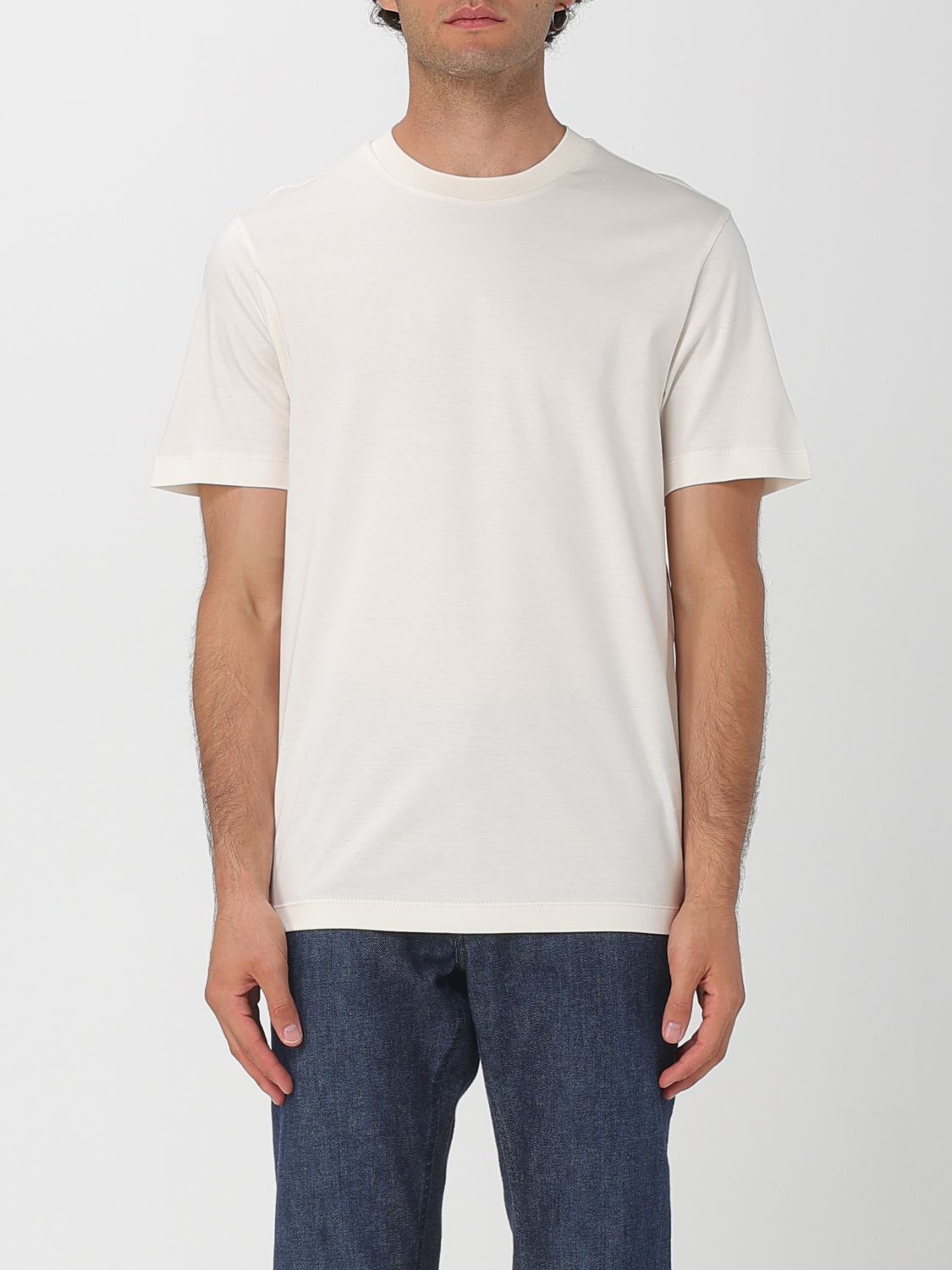 Boss T Shirt Men Beige