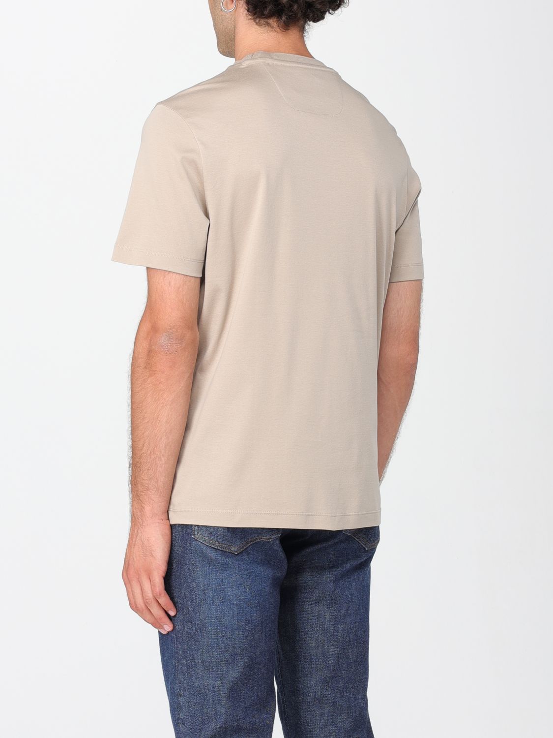 Boss T Shirt Men Beige