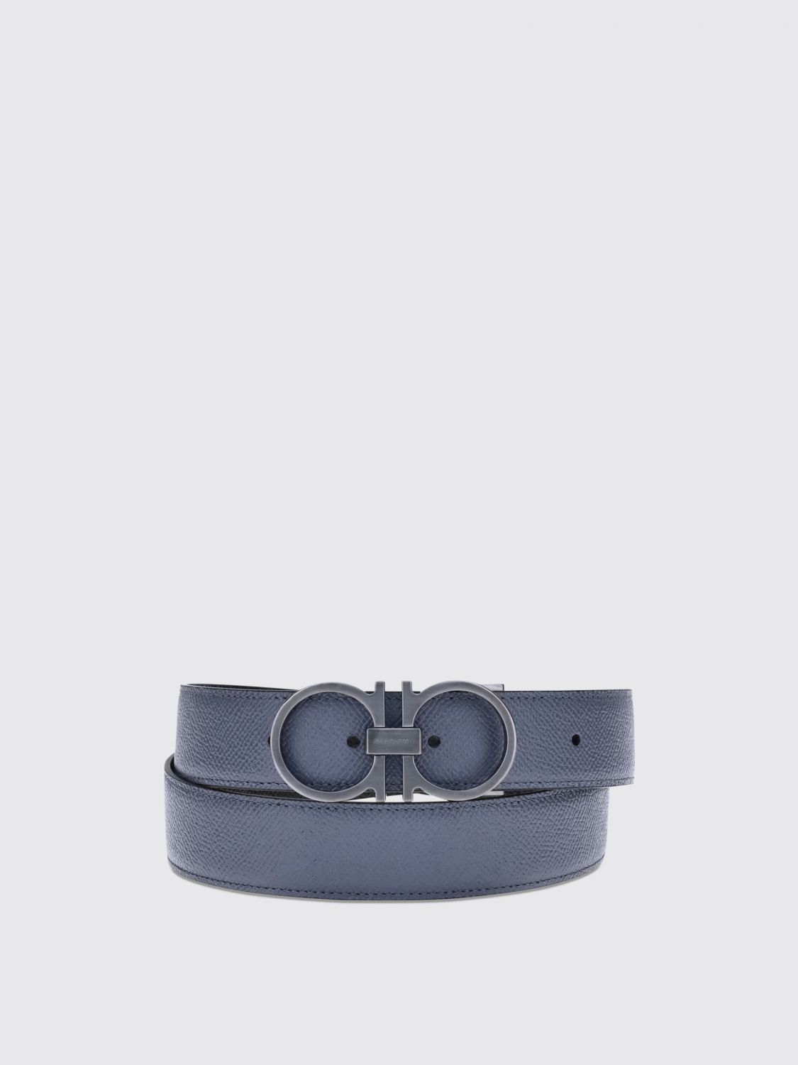 Ferragamo Belt Men Graphite