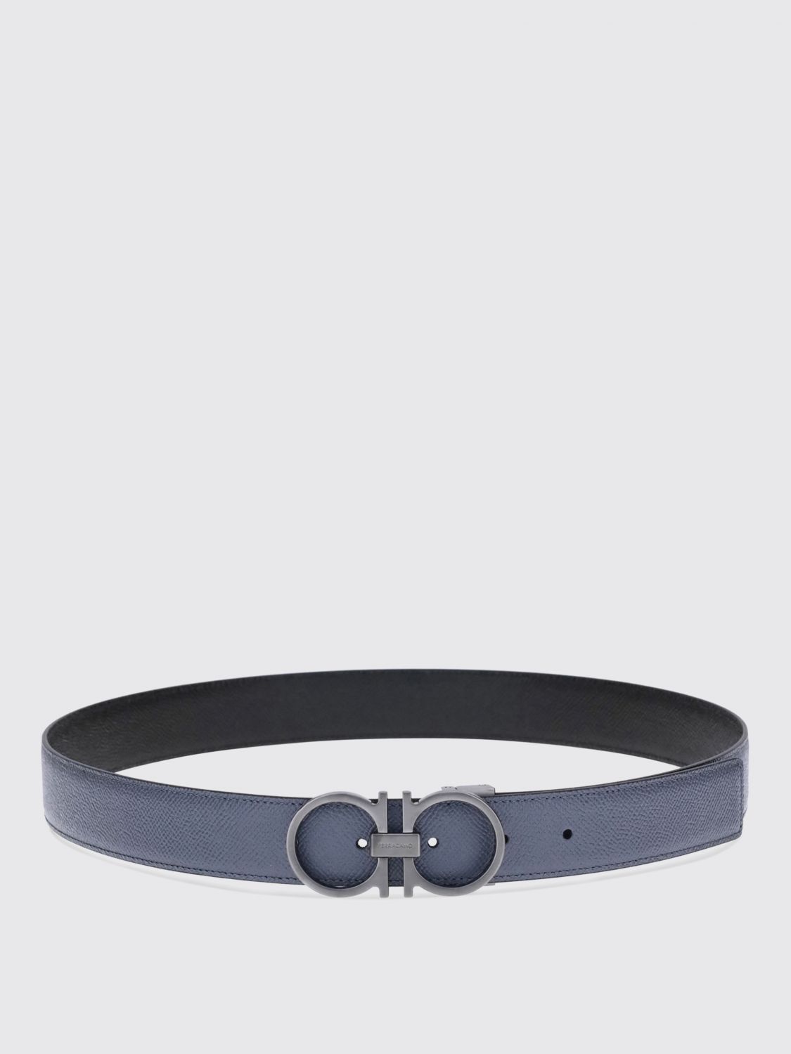 Ferragamo Belt Men Graphite