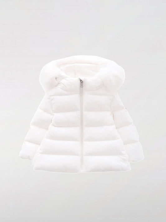 Moncler Coats Kids Beige