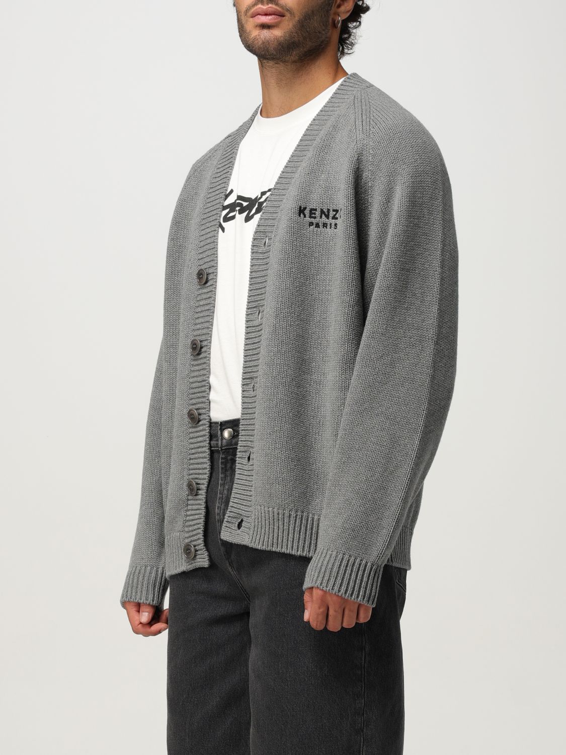 Kenzo Sweater Men Grey