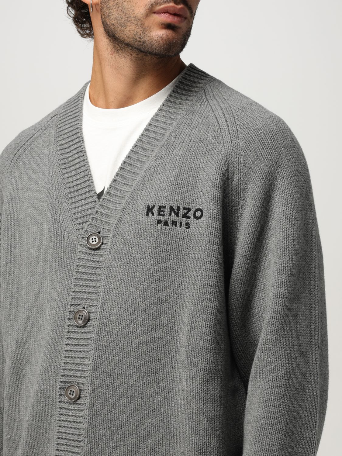 Kenzo Sweater Men Grey