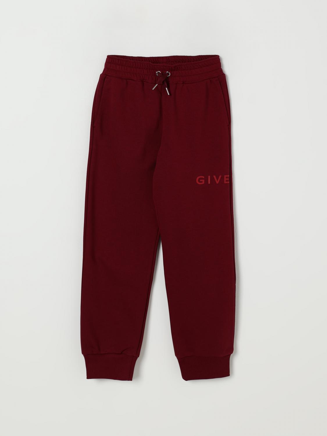 Givenchy Pants Kids Burgundy