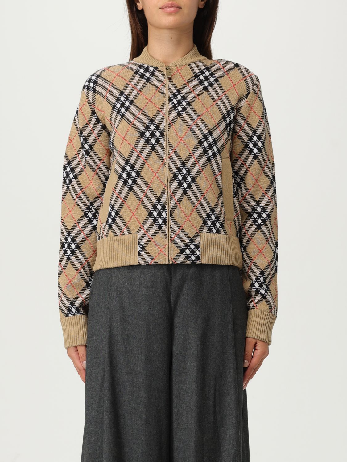 Burberry Jacket Woman Sand