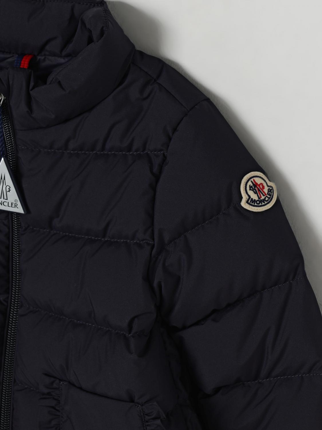 Moncler Coats Kids Blue