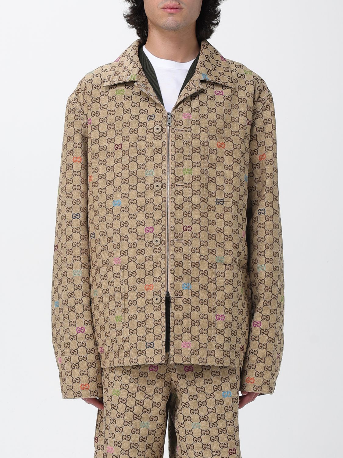 Gucci Jacket Men Sand
