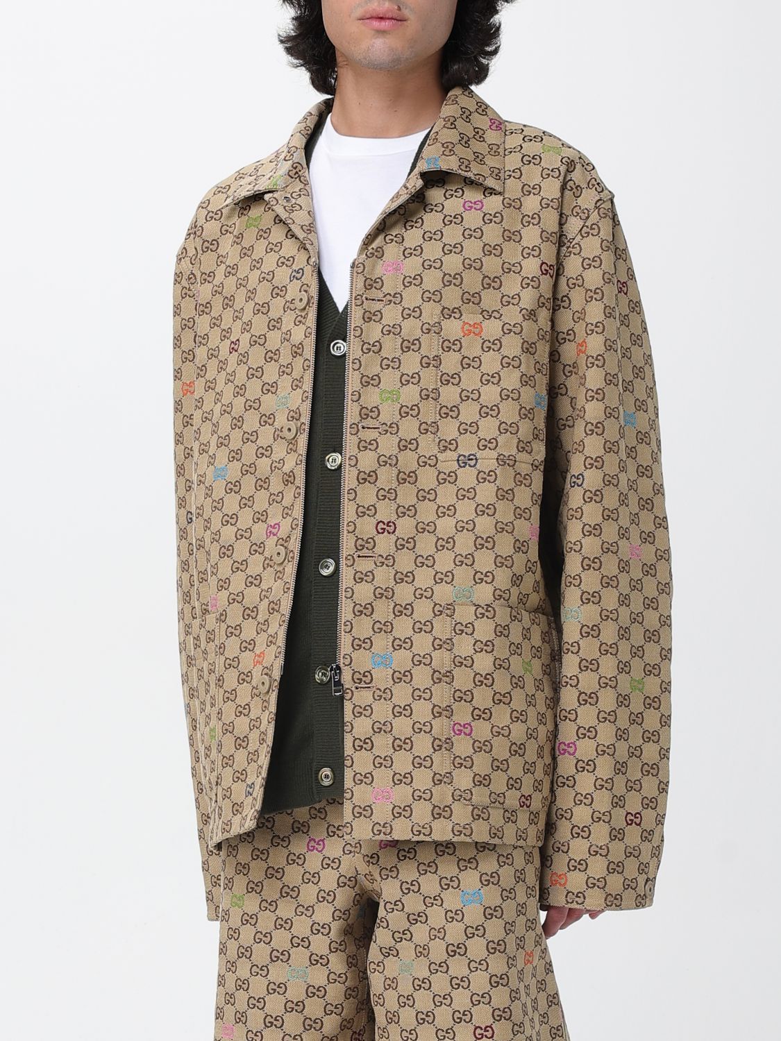 Gucci Jacket Men Sand