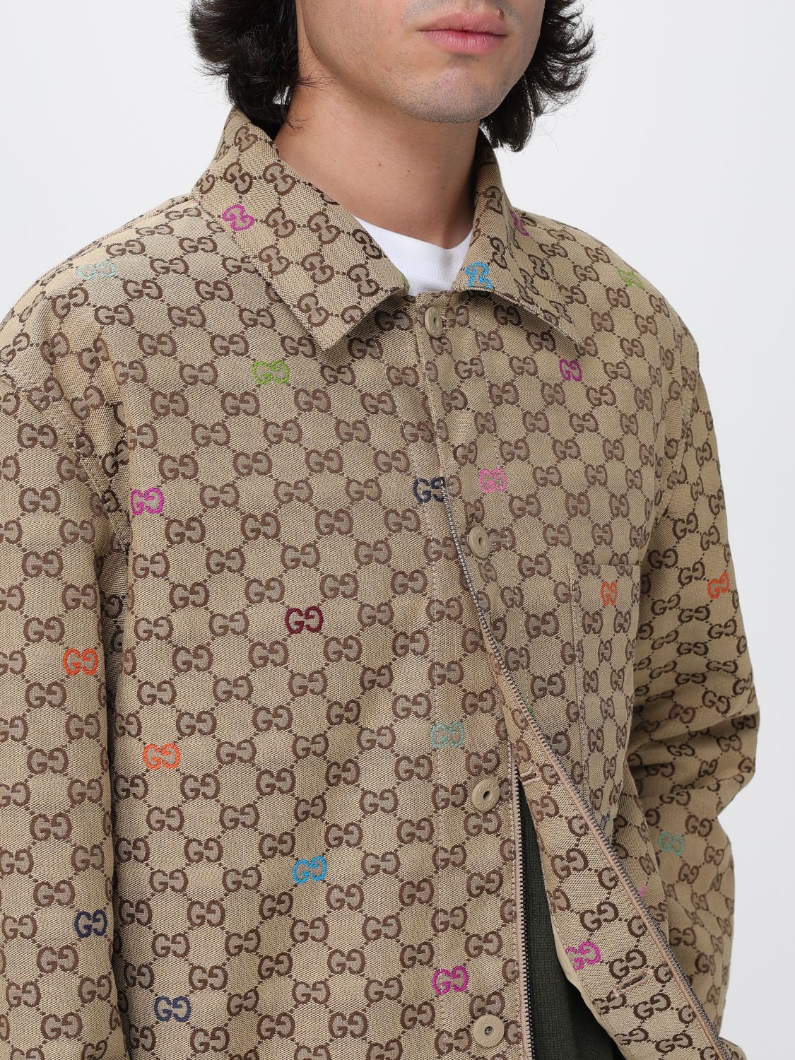 Gucci Jacket Men Sand