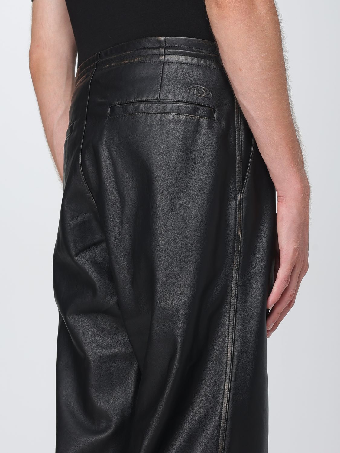Diesel Pants Men Black