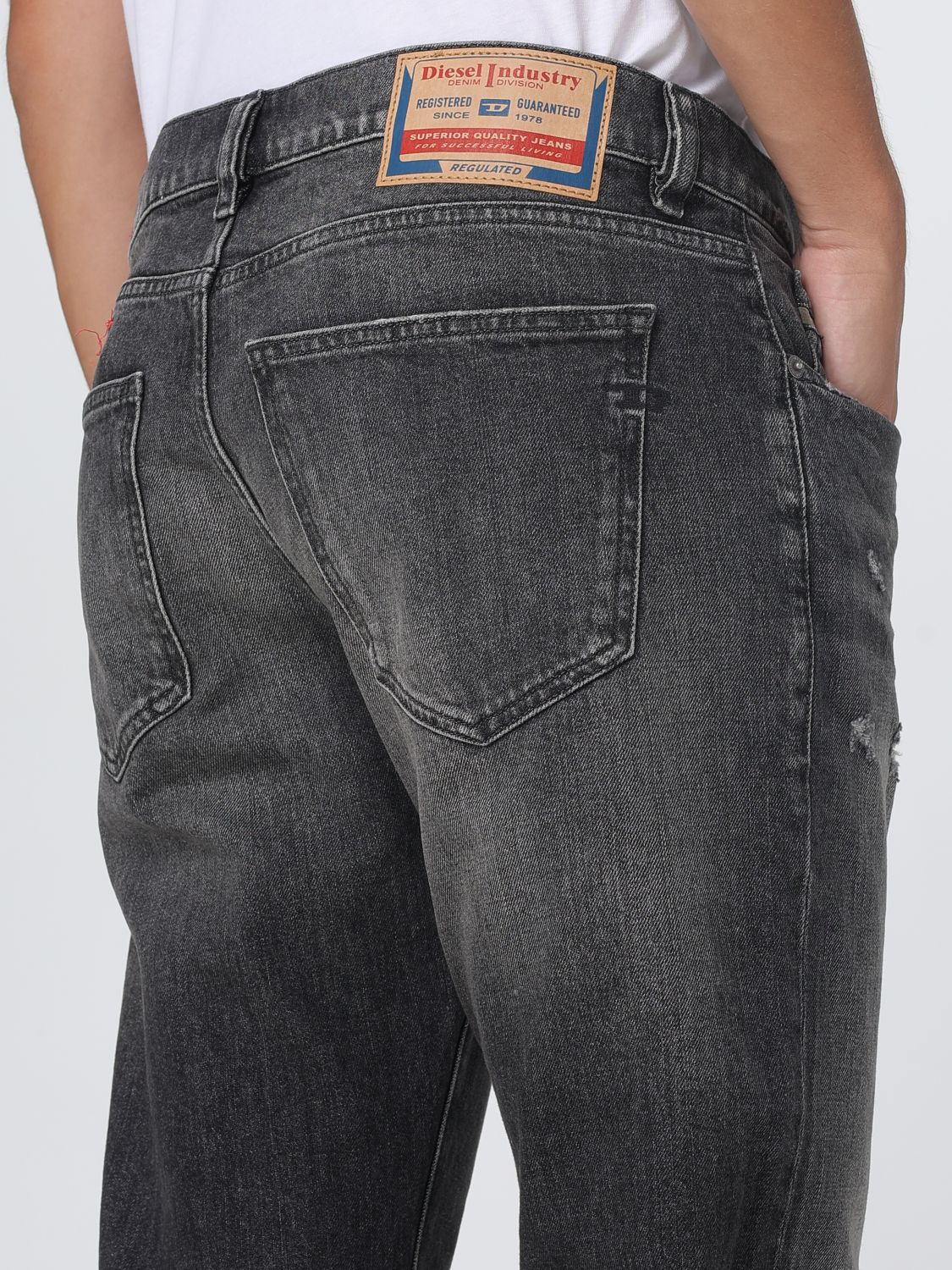 Diesel Jeans Men Grey