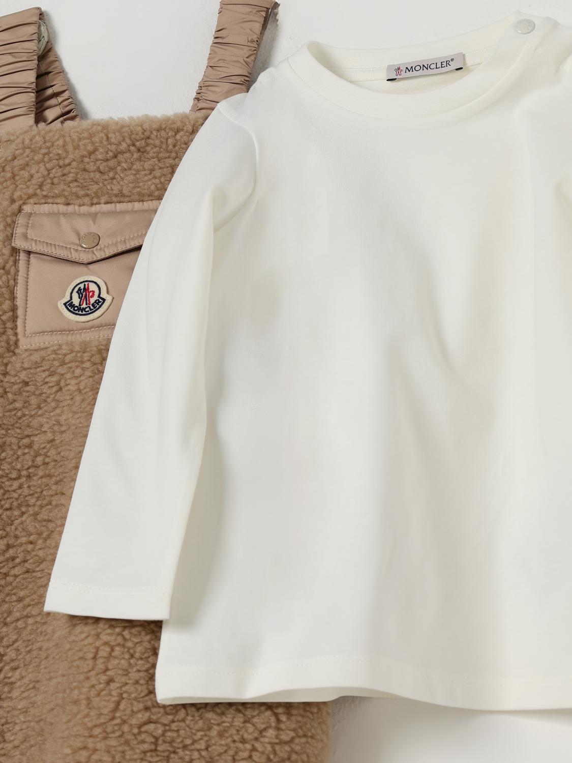 Moncler Romper Kids Beige