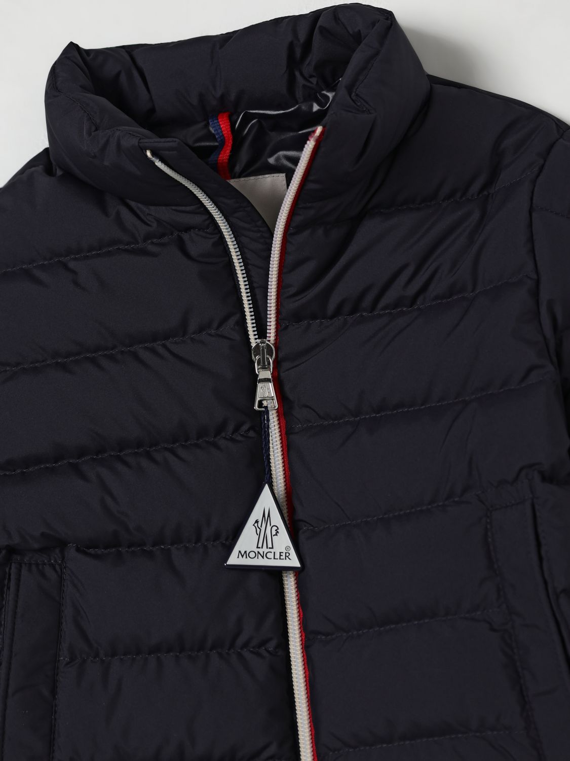 Moncler Coat Kids Blue