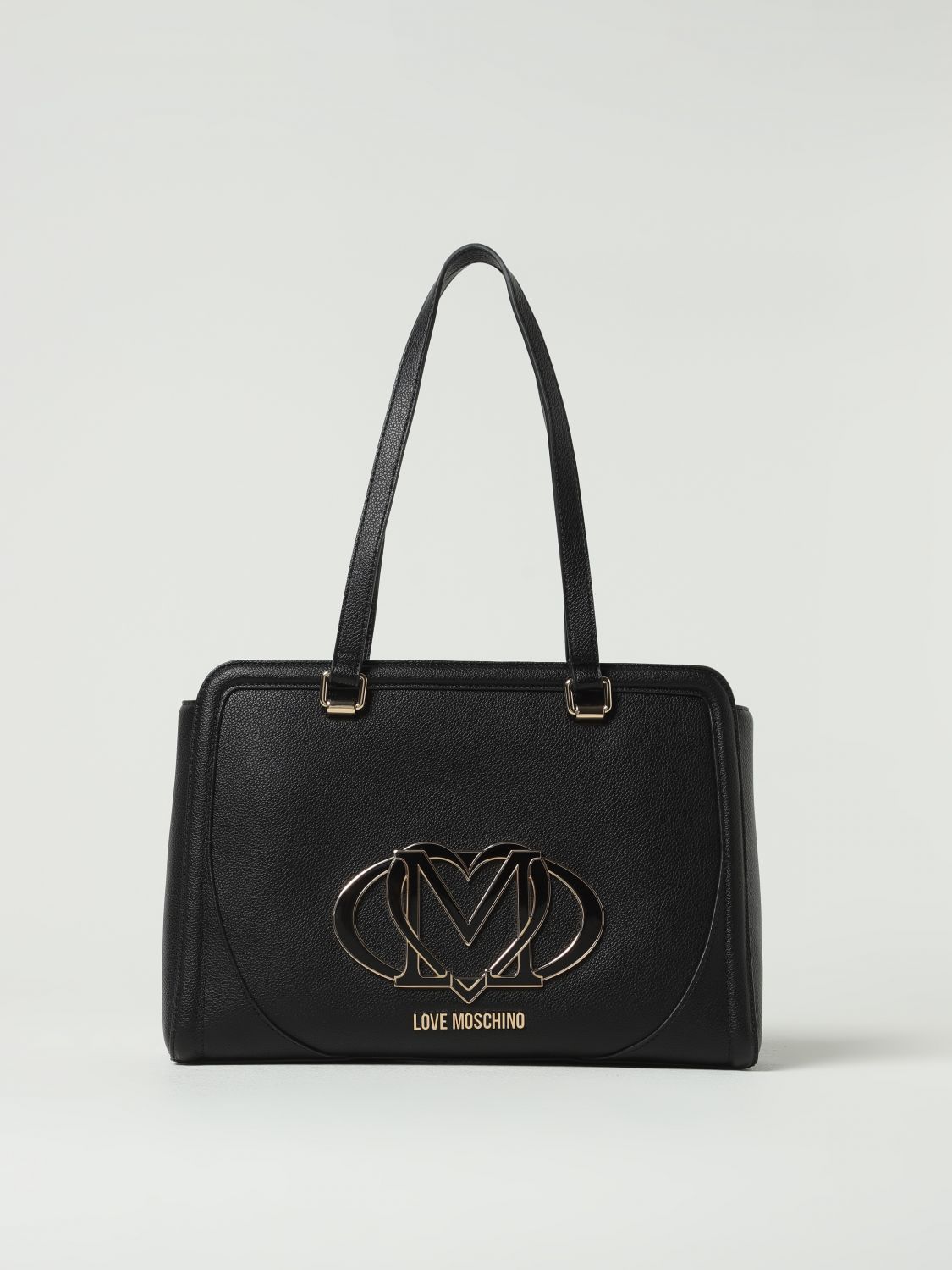 Love Moschino Tote Bags Woman Beige