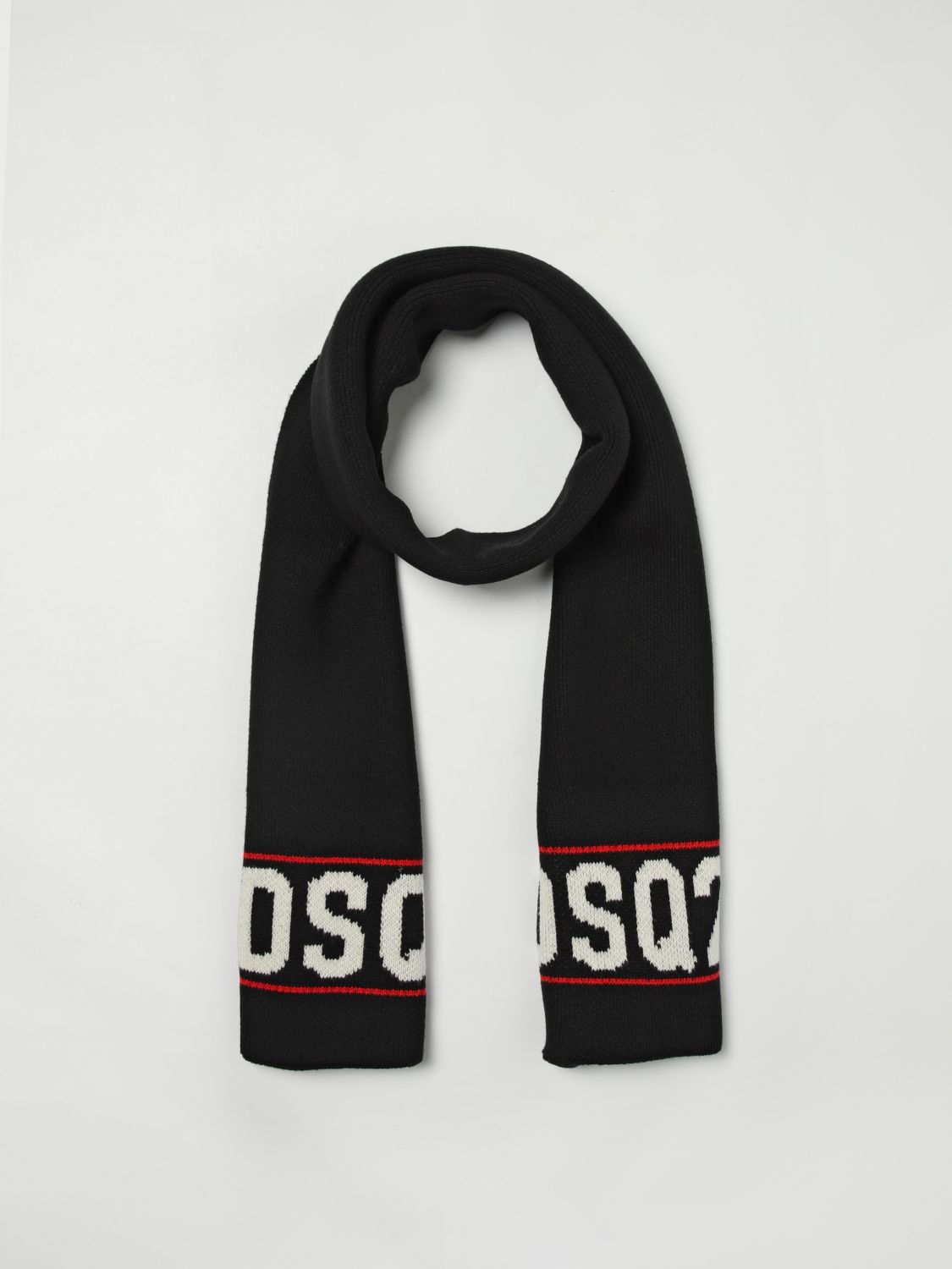 Dsquared2 Boy's Scarf Kids Black