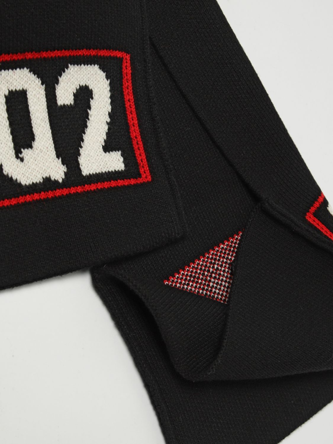 Dsquared2 Boy's Scarf Kids Black