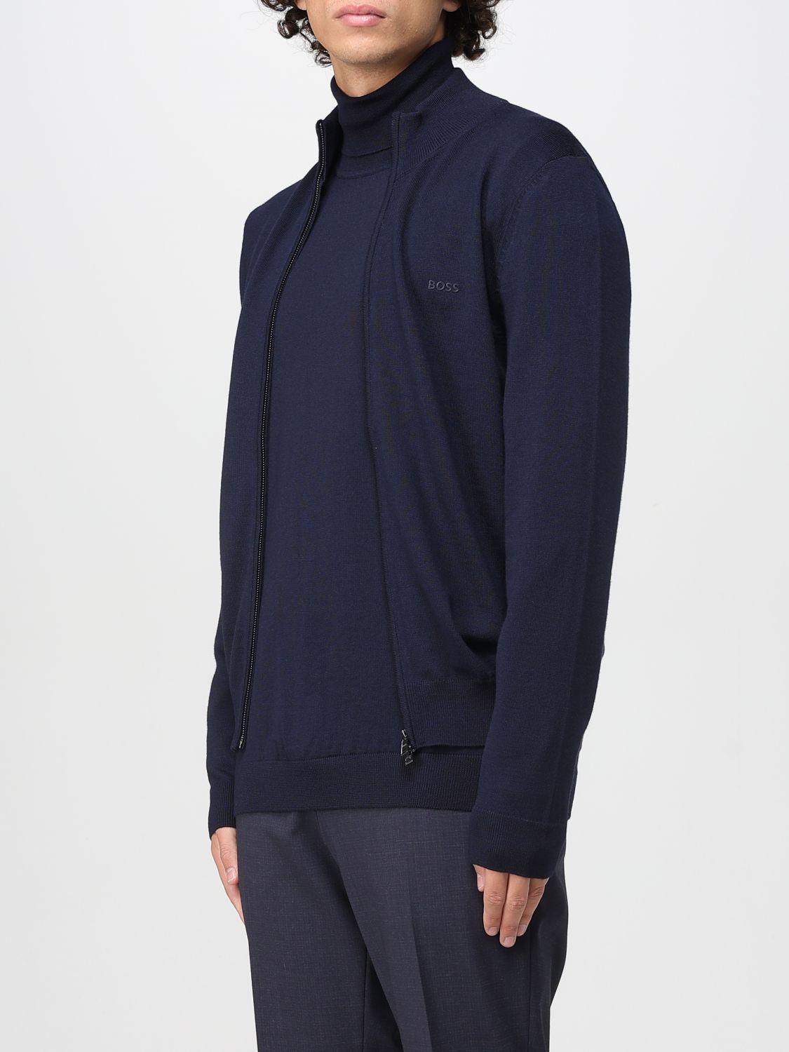Boss Sweater Men Blue