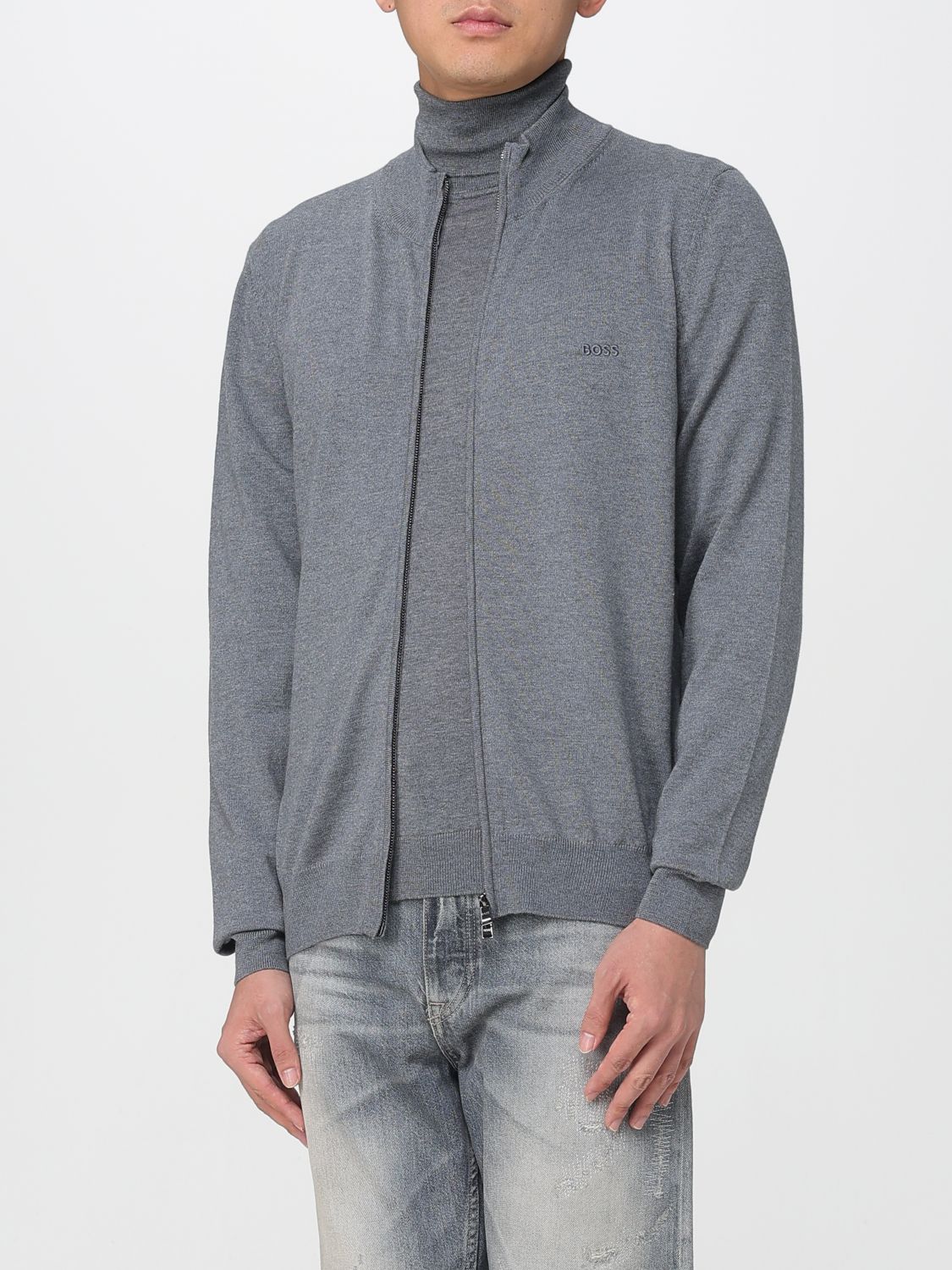 Boss Sweater Men Blue