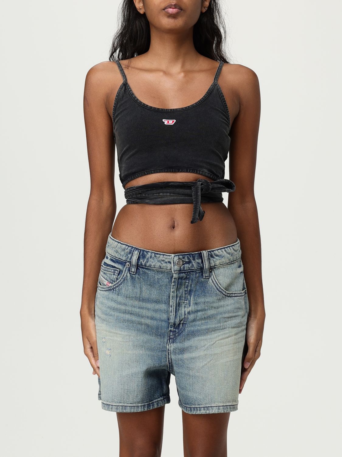 Diesel Top Woman Black
