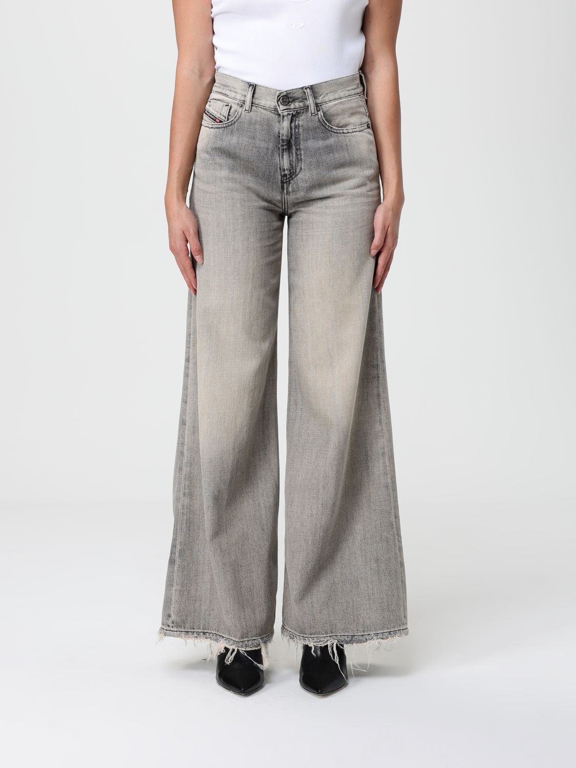 Diesel Jeans Woman Grey