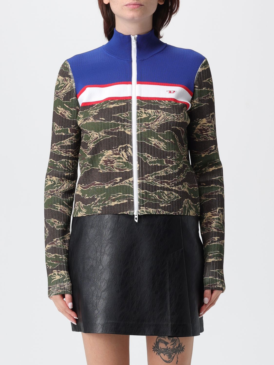 Diesel Sweater Woman Multicolor