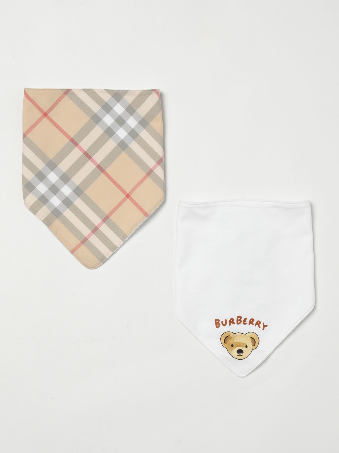 Burberry Bib Kids Beige