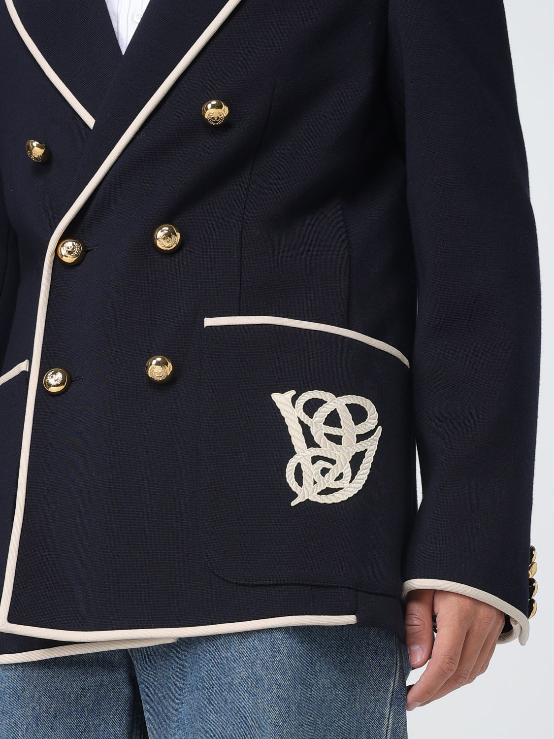Valentino Blazer Men Blue