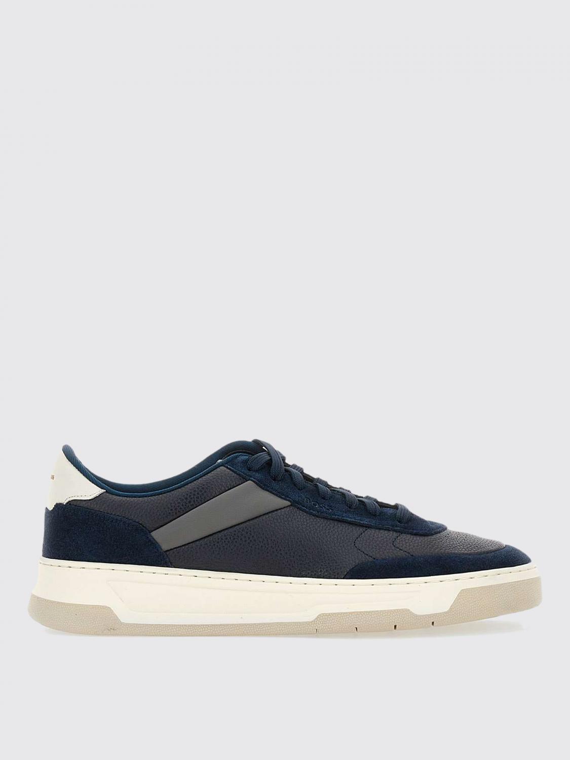 Boss Shoes Men Blue