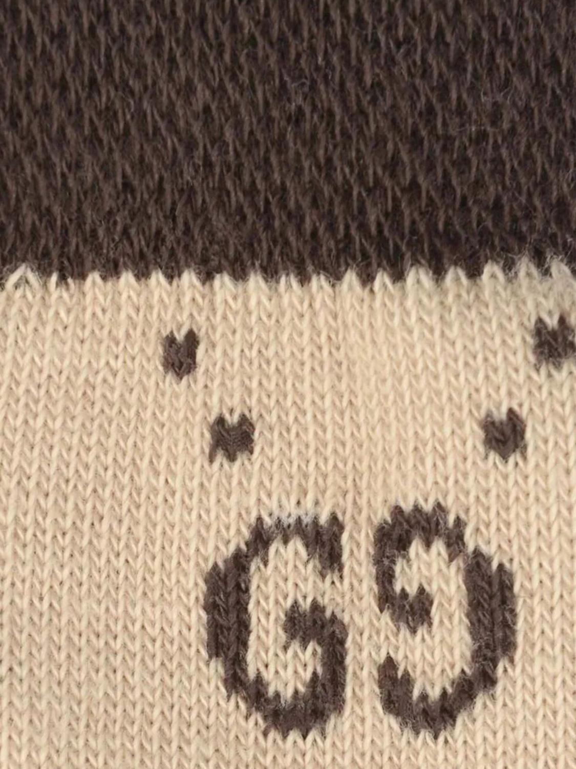 Gucci Socks Kids Beige