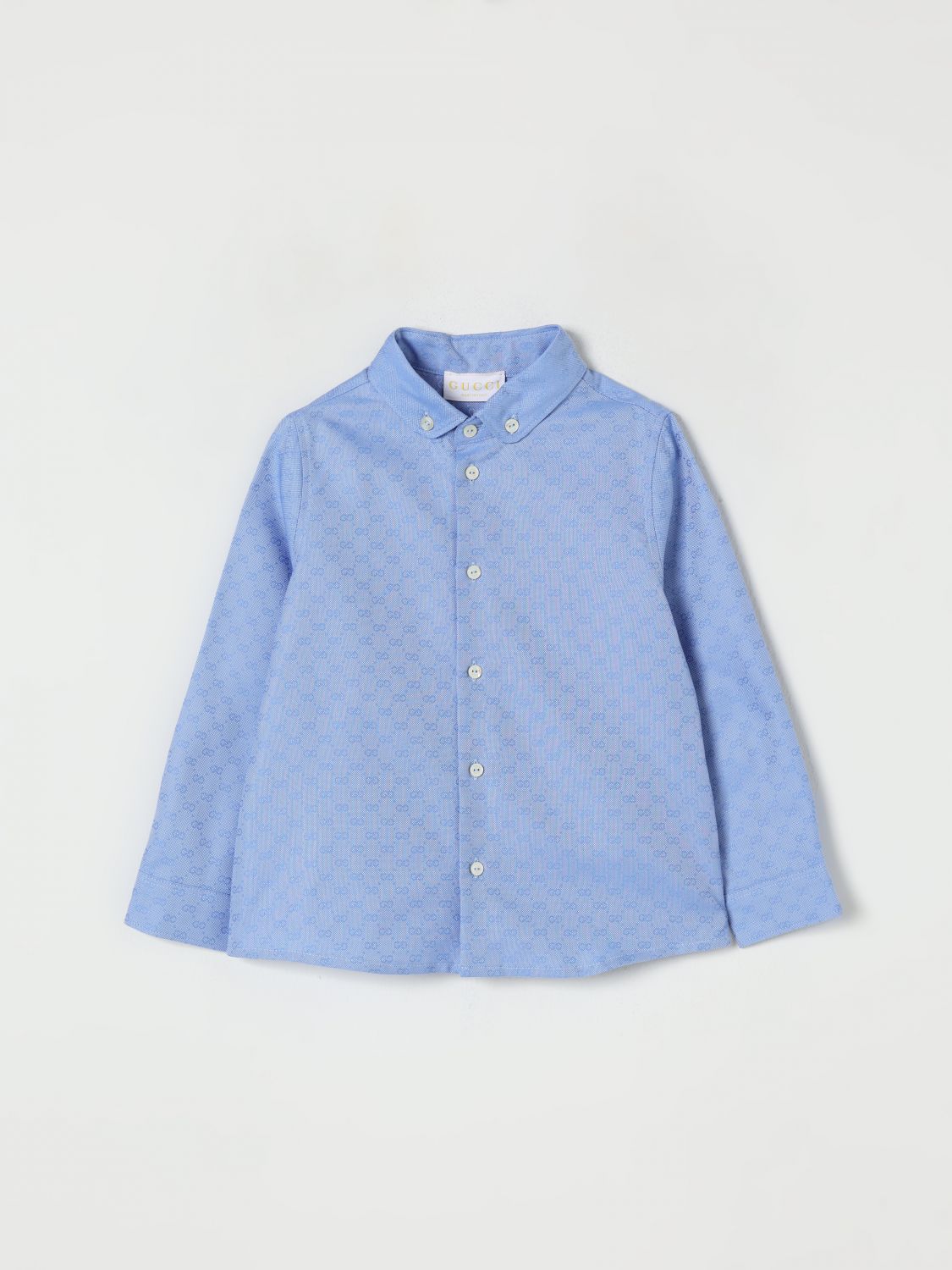 Gucci Shirt Kids Gnawed Blue