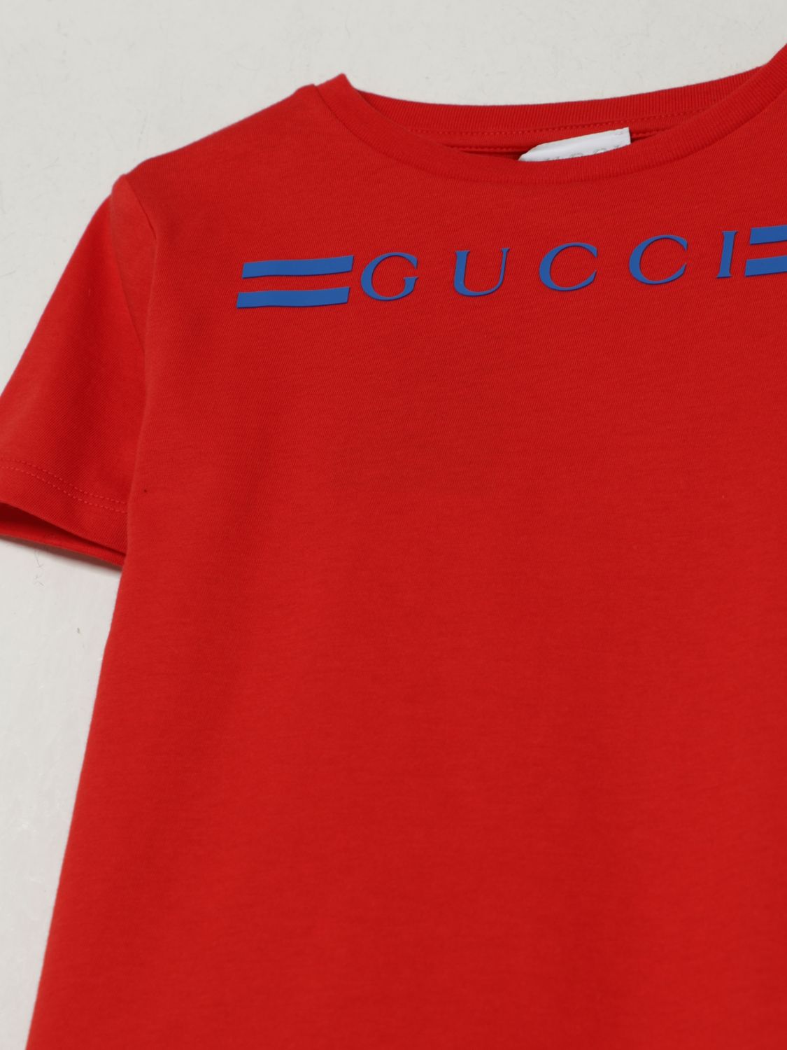 Gucci T Shirt Kids Red