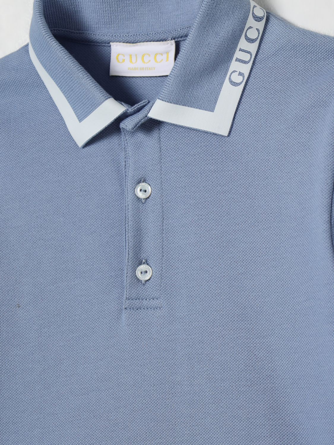 Gucci T Shirt Kids Gnawed Blue