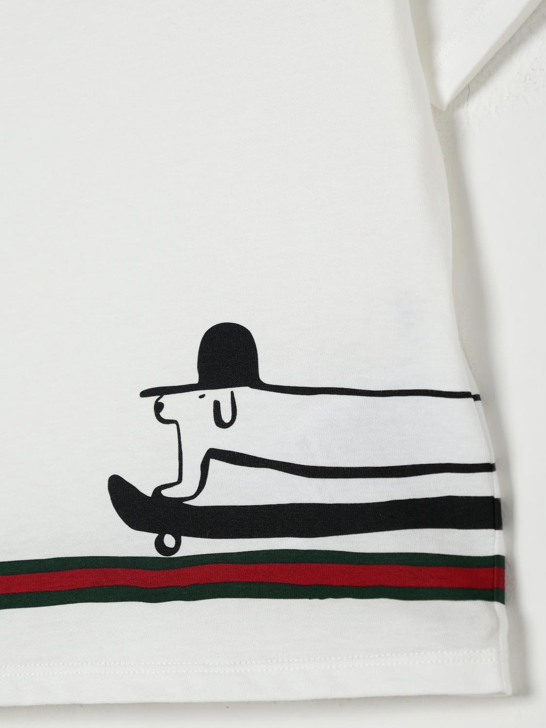 Gucci T Shirt Kids White