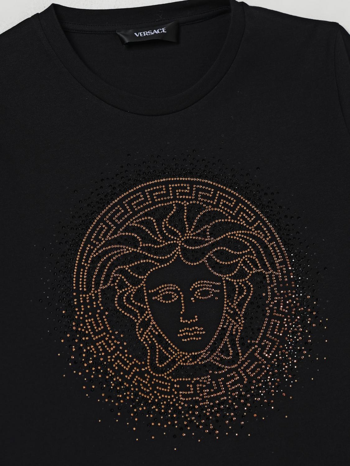 Versace T Shirt Kids Black