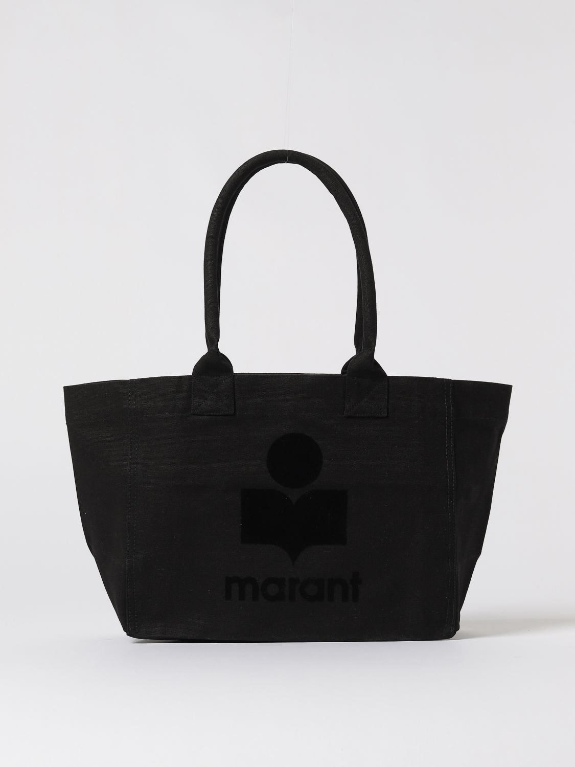 ハンドバッグ ISABEL MARANT ETOILE Woman Handbag Black PO0046FAA1X19M 02FK Oskan Moon Bag Woman black and gold | ISABEL MARANT Official