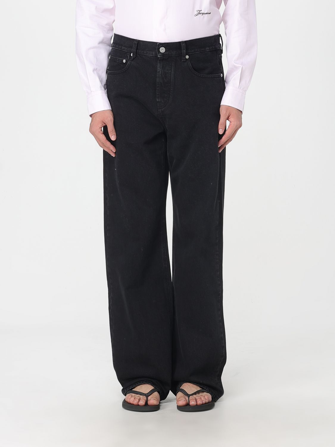 Jacquemus Jeans Men Black