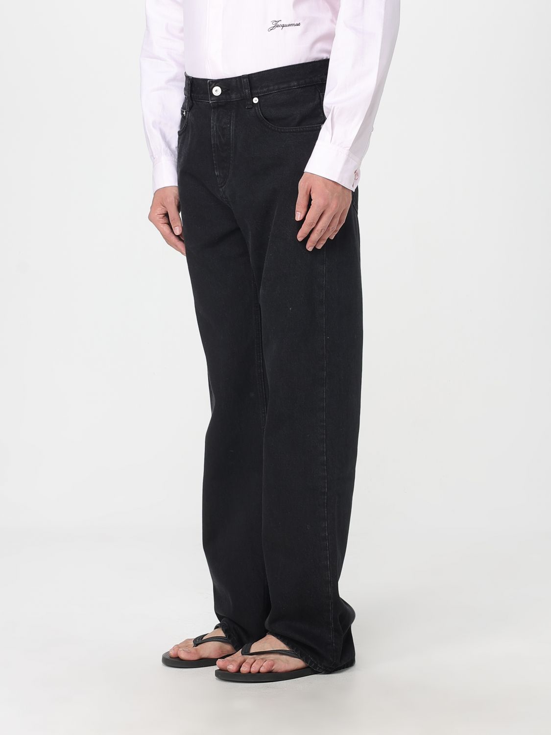 Jacquemus Jeans Men Black