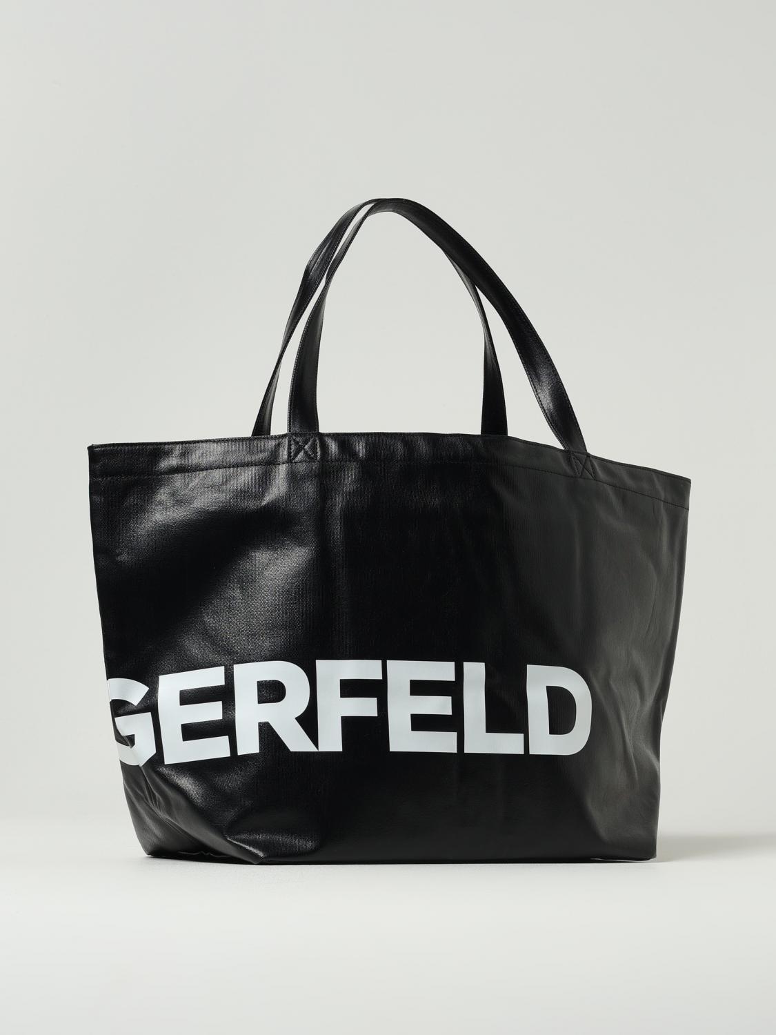Karl Lagerfeld Tote Bags Woman Black