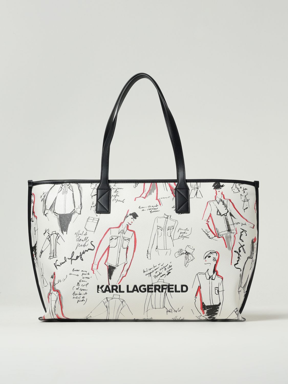 Karl Lagerfeld Shoulder Bag Woman White
