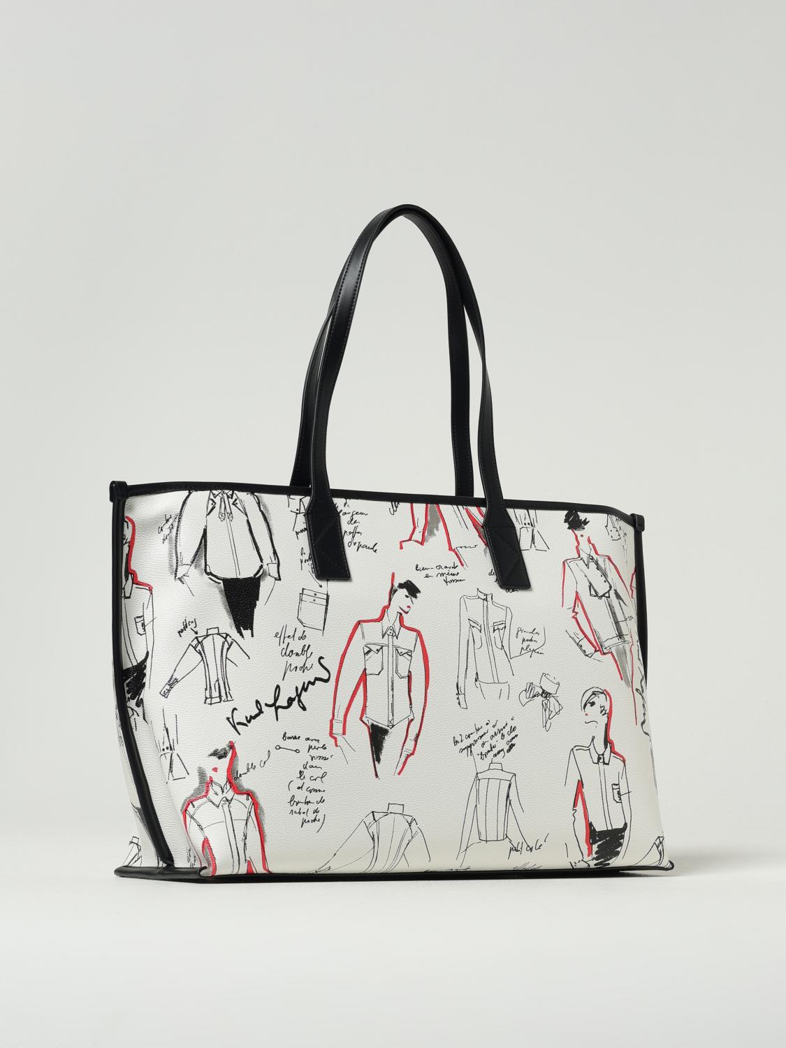 Karl Lagerfeld Shoulder Bag Woman White