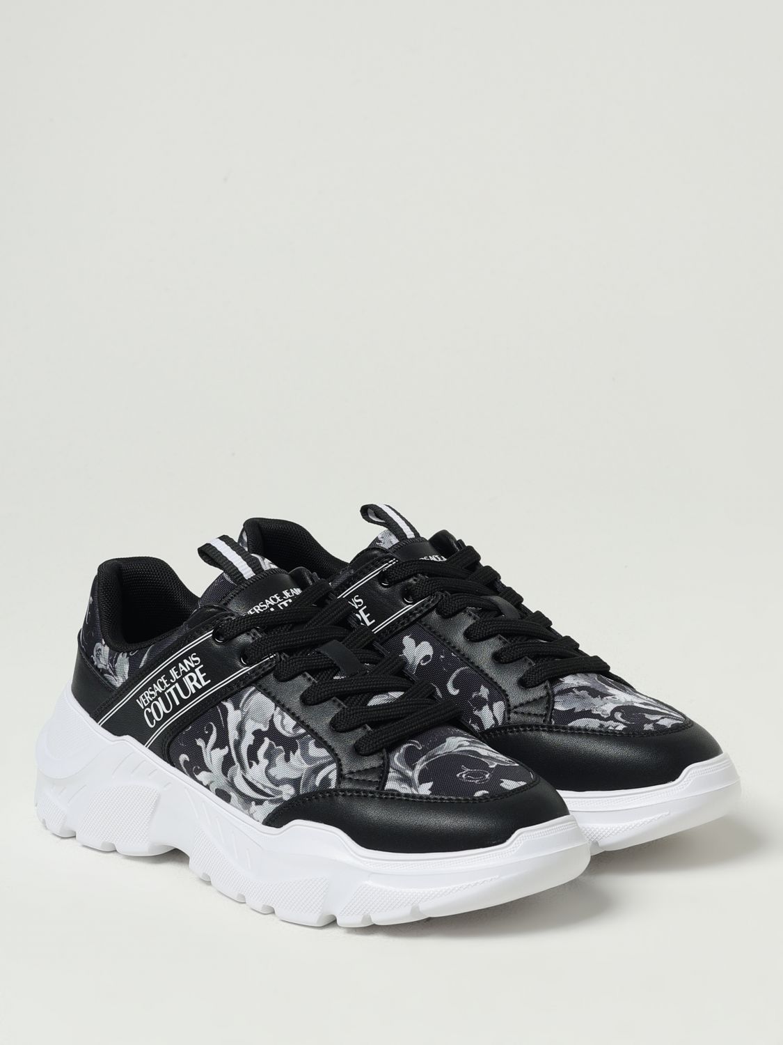 Versace Jeans Couture Shoes Men Black
