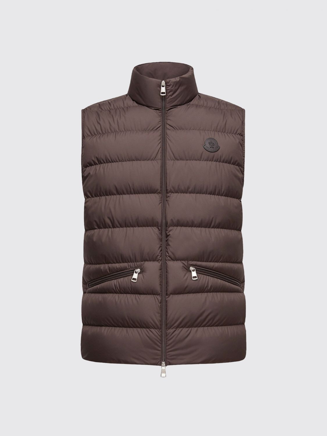 Moncler Suit Vest Men Brown