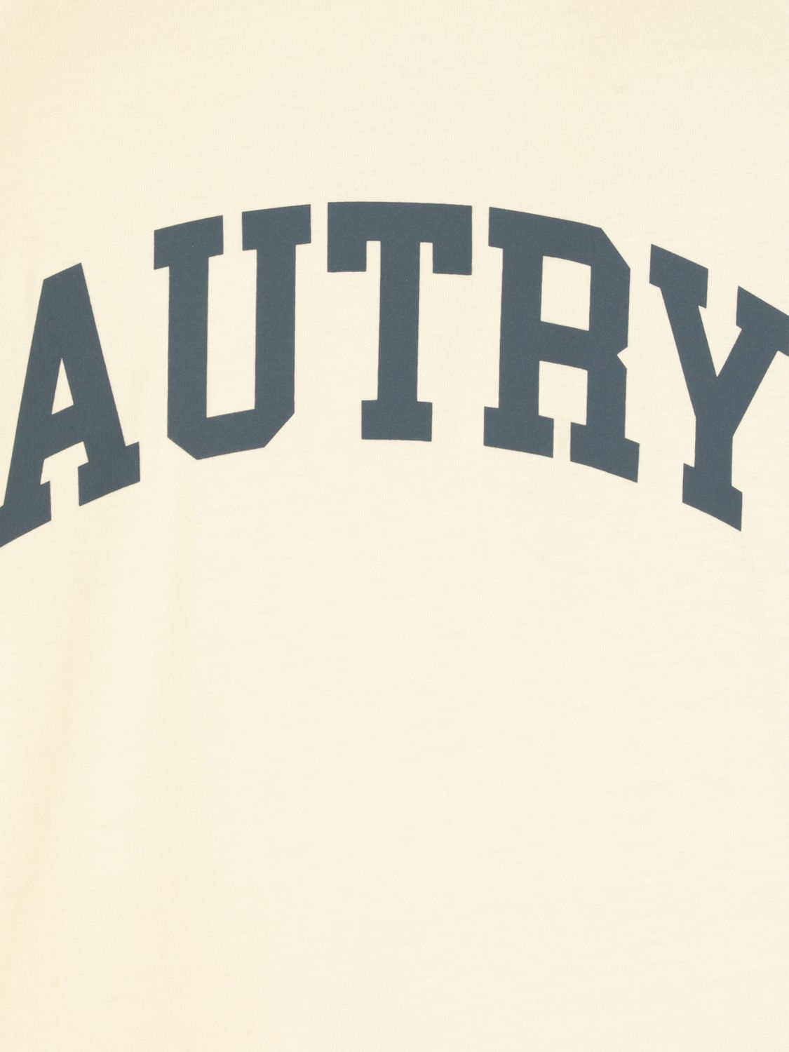 Autry T Shirt Men Yellow Cream